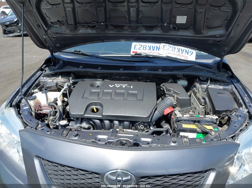 2010 TOYOTA COROLLA SEDAN 1.8L I-4 DOHC, VVT, 132HP