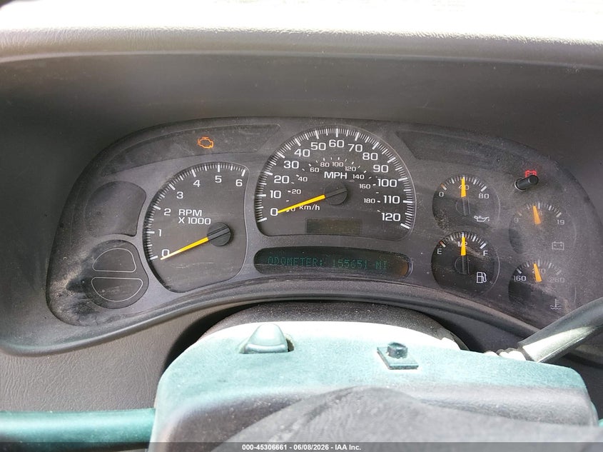 2003 Chevrolet Avalanche 1500 VIN: 3GNEC13TX3G306896 Lot: 45306661