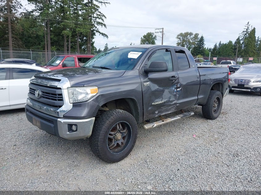Vin: 5tfuy5f10ex338410, lot: 45804544, toyota tundra sr5 5.7l v8 20142