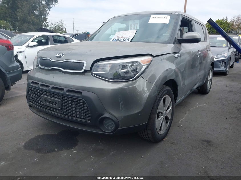 2016 KIA SOUL HATCHBACK 1.6L I-4 DI, DOHC, VVT, 130HP