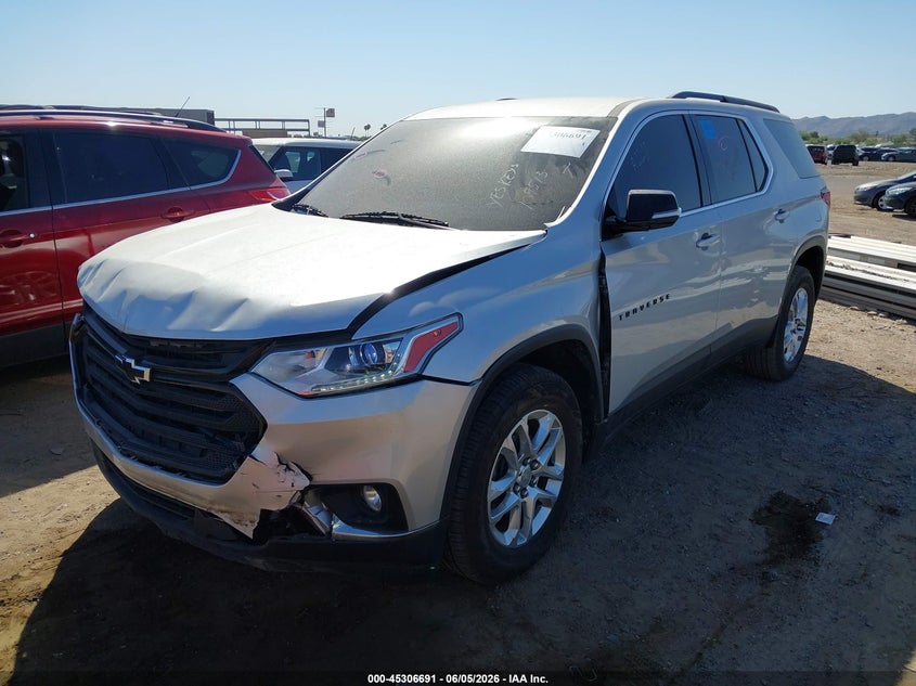 Vin: 1gnergkwxkj109513, lot: 45804554, chevrolet traverse 1lt 20192