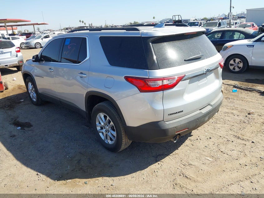 Vin: 1gnergkwxkj109513, lot: 45804554, chevrolet traverse 1lt 20193