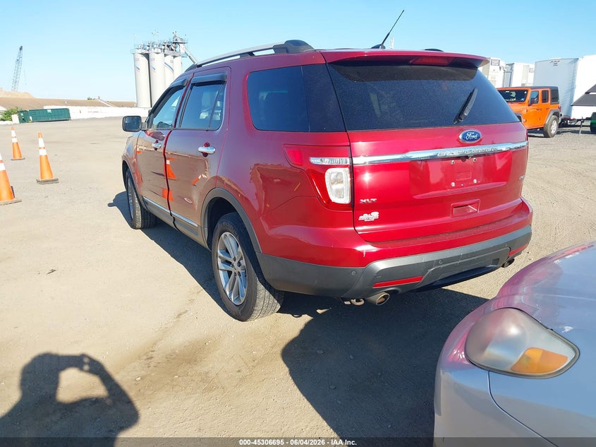 Vin: 1fm5k8d80egb93808, lot: 45804558, ford explorer xlt 20143