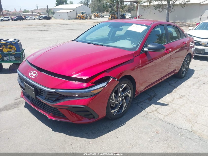 2025 HYUNDAI ELANTRA 2.0L I-4 DOHC, VVT, (VIN: KMHLM4DG5SU034779