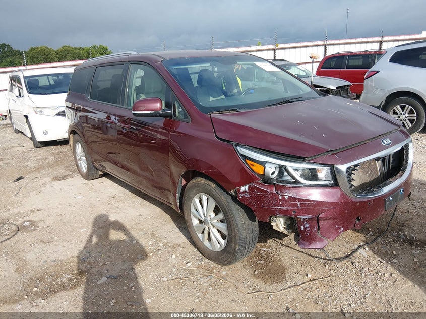 Vin: kndmb5c11j6399934, lot: 45804581, kia sedona lx 2018 img_1