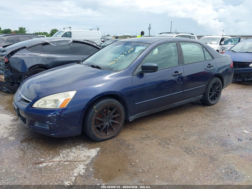 2007 Honda Accord 2.4 Vp JHMCM56147C010455 photo 1