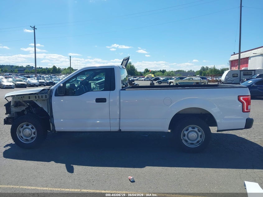 2017 Ford F-150 Xl VIN: 1FTMF1C89HKE53153 Lot: 45306729