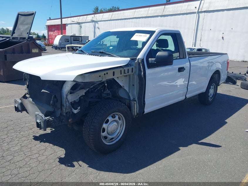 Vin: 1ftmf1c89hke53153, lot: 45804592, ford f-150 xl 20172