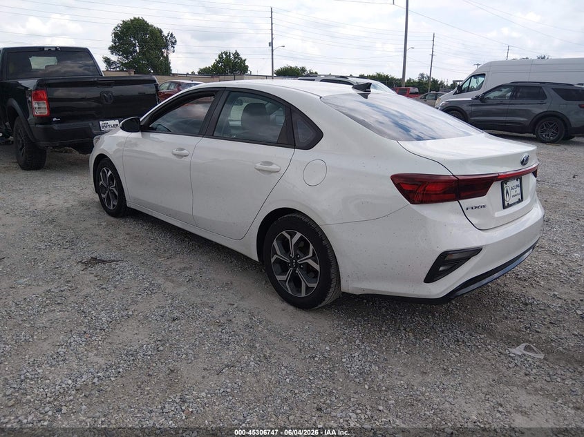 Vin: 3kpf24ad0le186583, lot: 45804610, kia forte lxs 20203