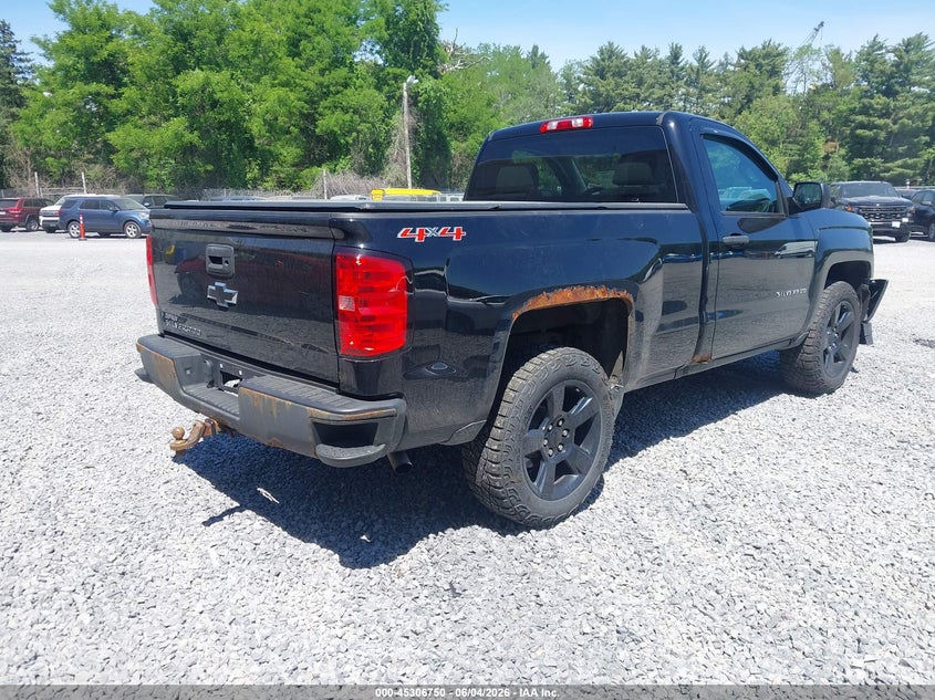 Vin: 1gcnknec4gz407485, lot: 45804613, chevrolet silverado 1500 wt 20164