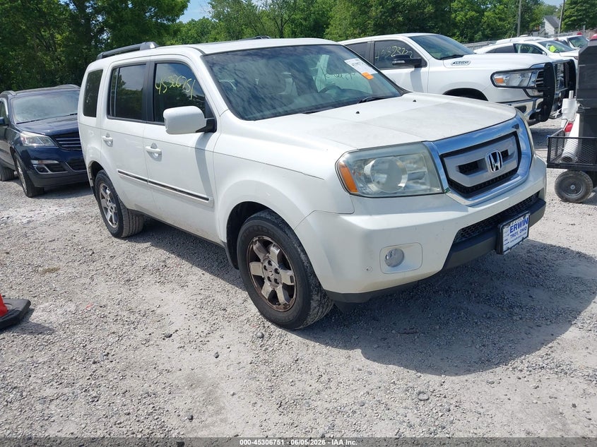 Vin: 5fnyf4h99bb006301, lot: 45804614, honda pilot touring 2011 img_1