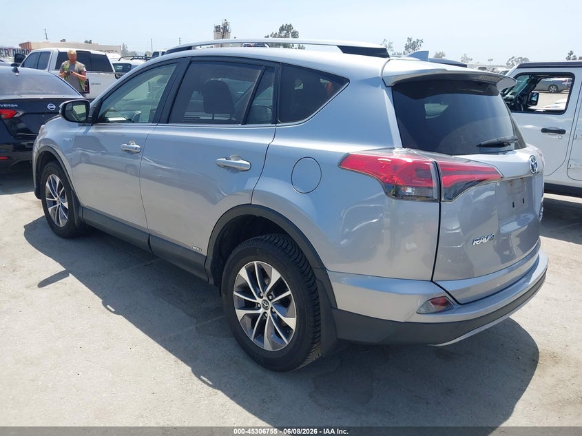 Vin: jtmrjrev3jd225133, lot: 45804618, toyota rav4 hybrid xle 20183