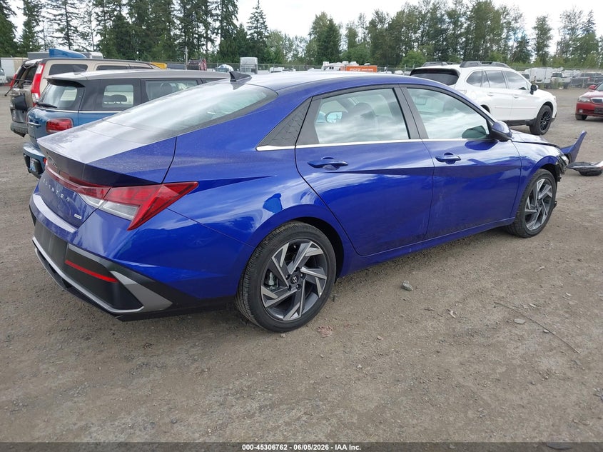 2025 HYUNDAI ELANTRA HYBRID 1.6L I-4 DI, DOHC, V(VIN: KMHLN4DJ7SU169075