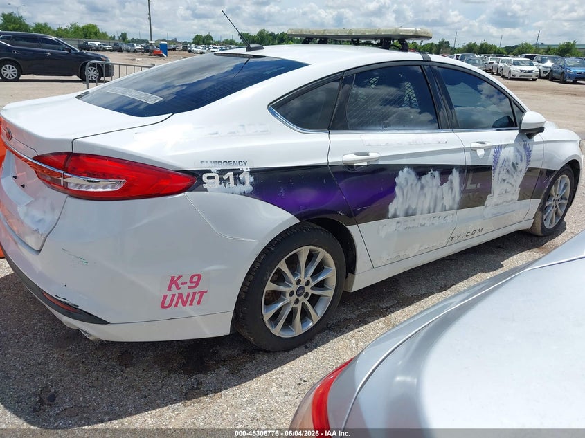 Vin: 3fa6p0uu7hr322848, lot: 45804639, ford fusion hybrid s 20174