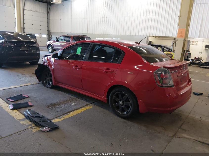 Vin: 3n1ab6apxcl750903, lot: 45804655, nissan sentra 2.0 sr 20123