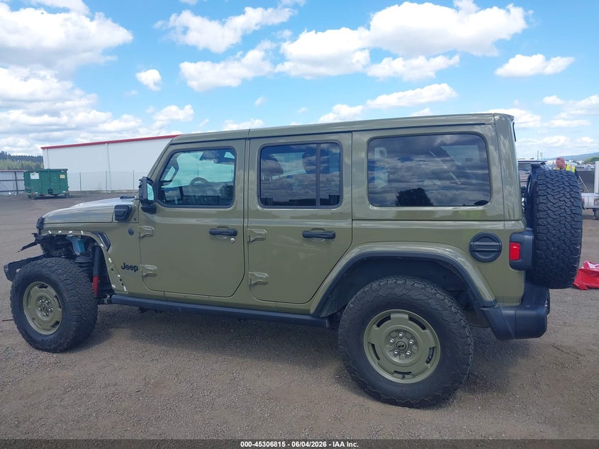2025 Jeep Wrangler 4Xe Willys '41 4Xe VIN: 1C4RJXN60SW534335 Lot: 45306815