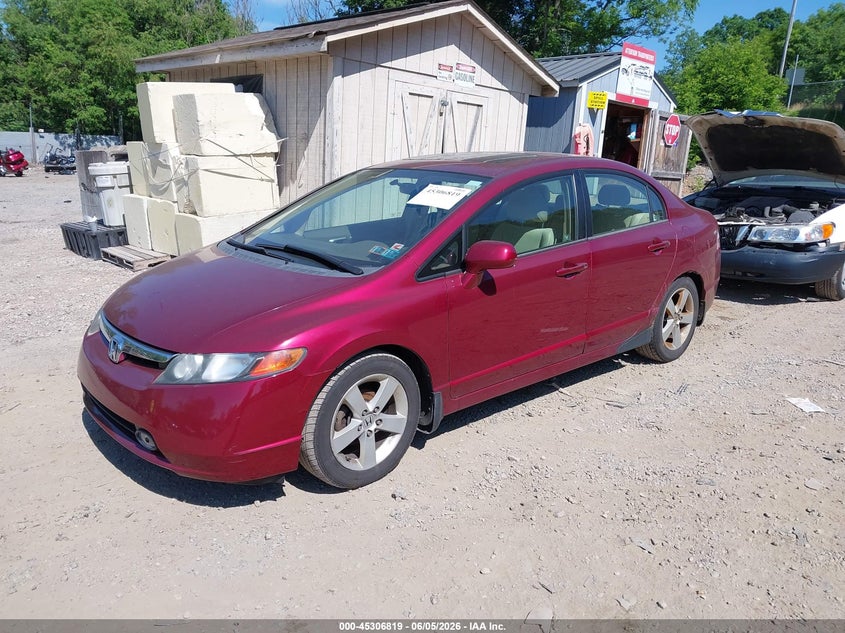 2007 Honda Civic Ex 1HGFA16887L008190 photo 1