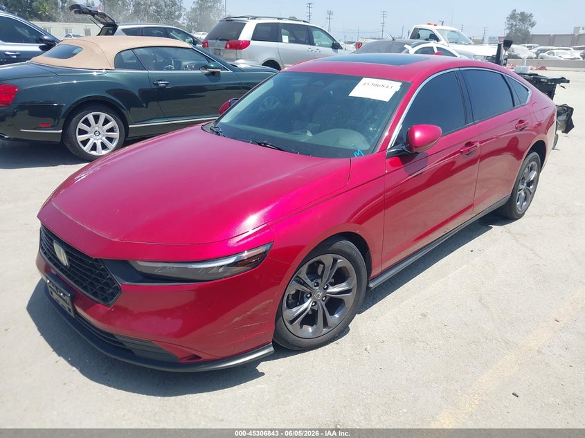 2023 HONDA ACCORD 1.5L I-4 DI, DOHC, V(VIN: 1HGCY1F31PA031308