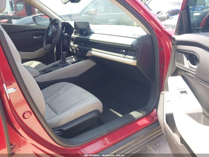 2023 HONDA ACCORD 1.5L I-4 DI, DOHC, V(VIN: 1HGCY1F31PA031308