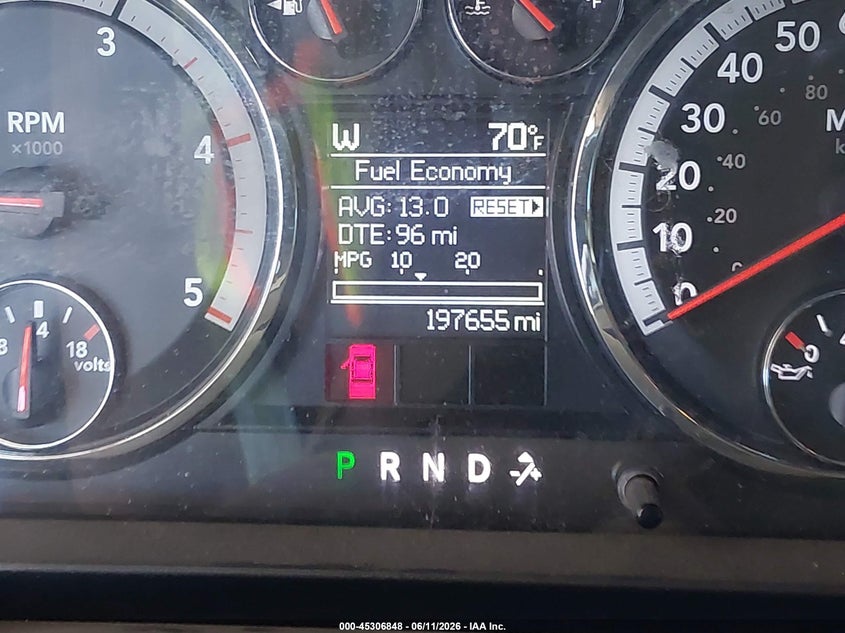 2012 RAM 2500 TRUCK 6.7L I-6 DI, TURBO, 350HP
