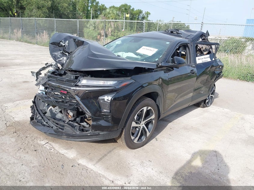 Vin: kl77lgep5sc045650, lot: 45804725, chevrolet trax fwd 1rs 20252
