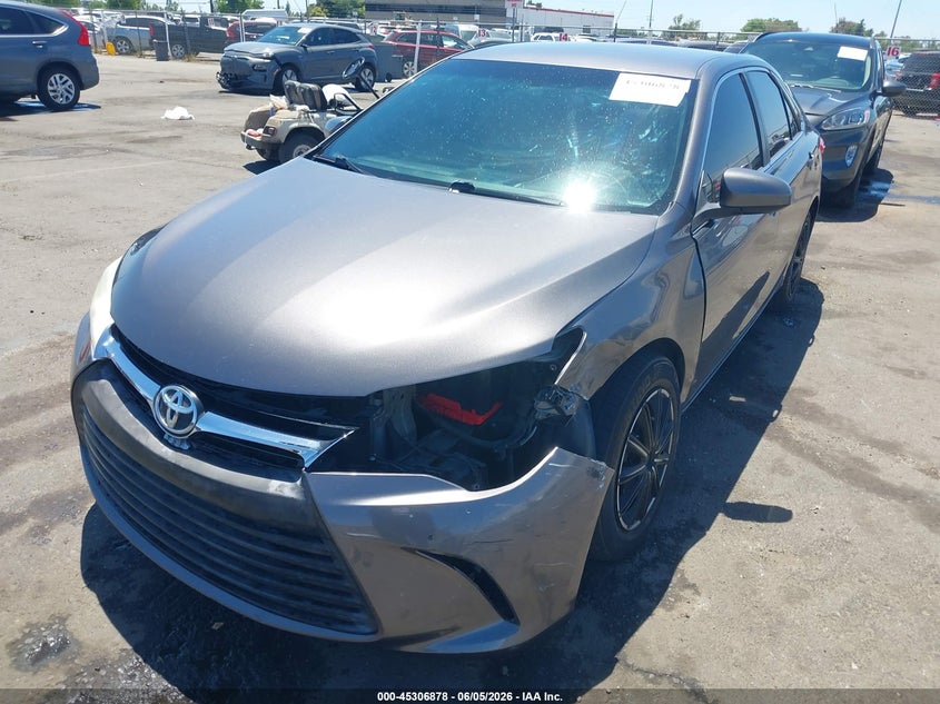 Vin: 4t1bf1fk8hu643220, lot: 45804741, toyota camry le 20172