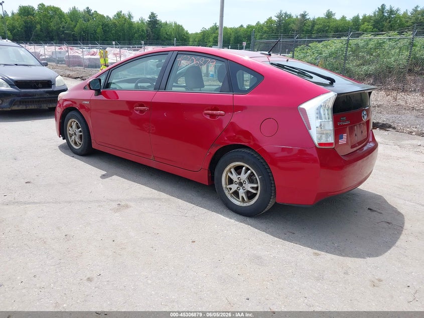 Vin: jtdkn3du7a0094694, lot: 45804742, toyota prius iii 20103