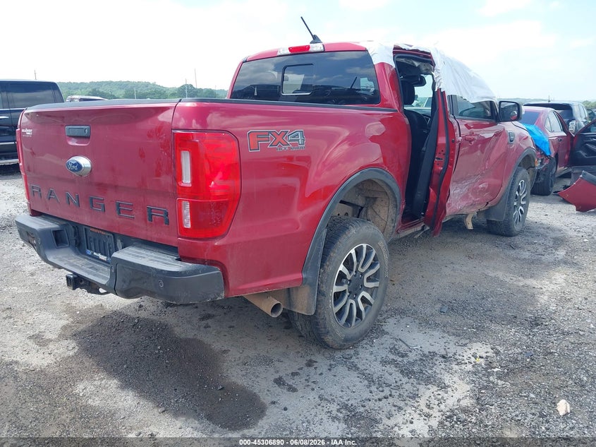 Vin: 1fter4fhxmld58680, lot: 45804753, ford ranger lariat 20214