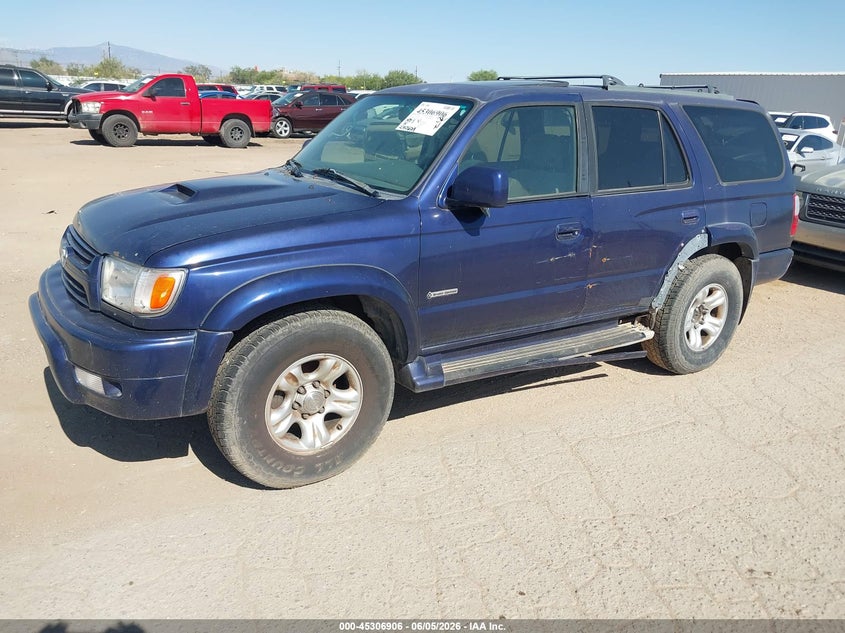 2002 Toyota 4runner Sr5 V6 JT3GN86R720247883 photo 1