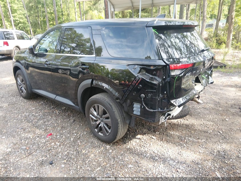 Vin: 5n1dr3ac1pc263605, lot: 45804788, nissan pathfinder s 4wd 20233