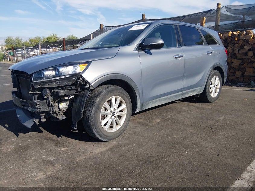 Vin: 5xypg4a32lg642549, lot: 45804802, kia sorento 2.4l lx 20202