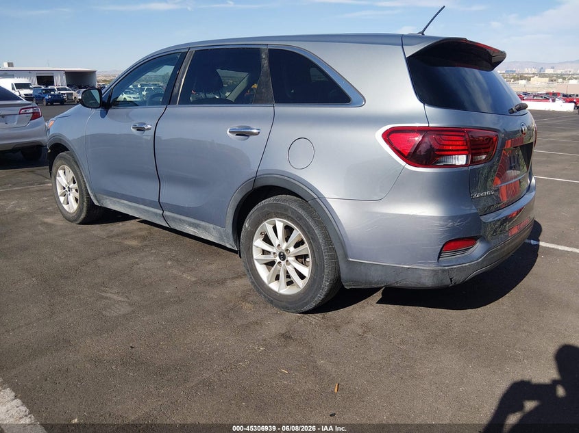 Vin: 5xypg4a32lg642549, lot: 45804802, kia sorento 2.4l lx 20203