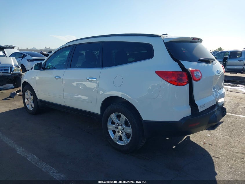 Vin: 1gnkrged7cj409265, lot: 45804803, chevrolet traverse 1lt 20123