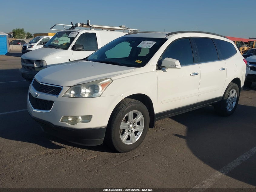 2012 Chevrolet Traverse 1lt 1GNKRGED7CJ409265 photo 1