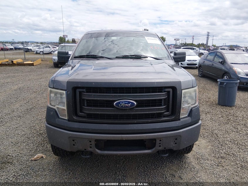 2014 Ford F-150 3.7 Xl grey Lot 111045306959 Vin 1FTMF1EM7EKF29796
