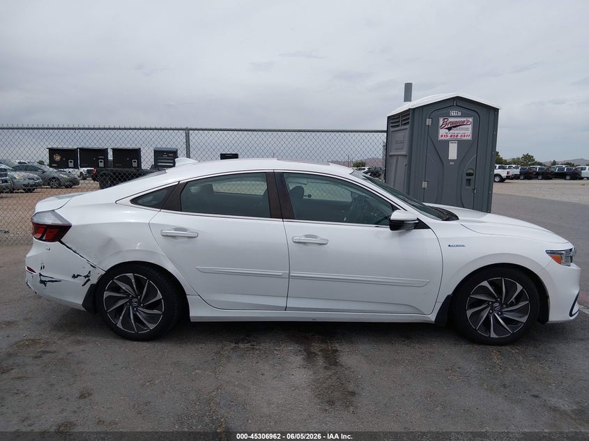 2022 Honda Insight Touring VIN: 19XZE4F90NE015022 Lot: 45306962