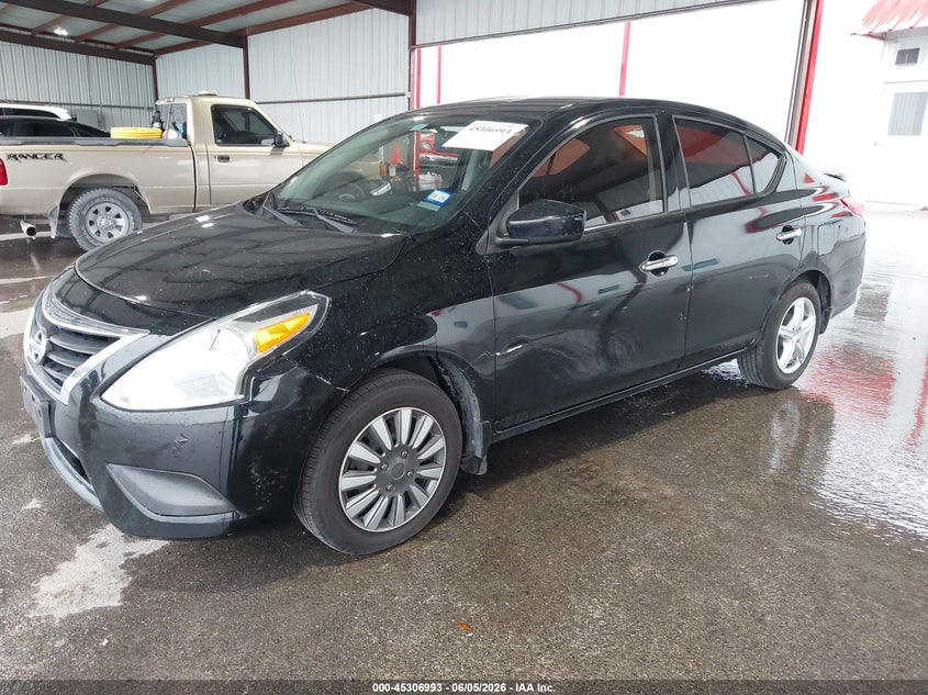 Vin: 3n1cn7ap8hl853931, lot: 45804856, nissan versa 1.6 sv 20172