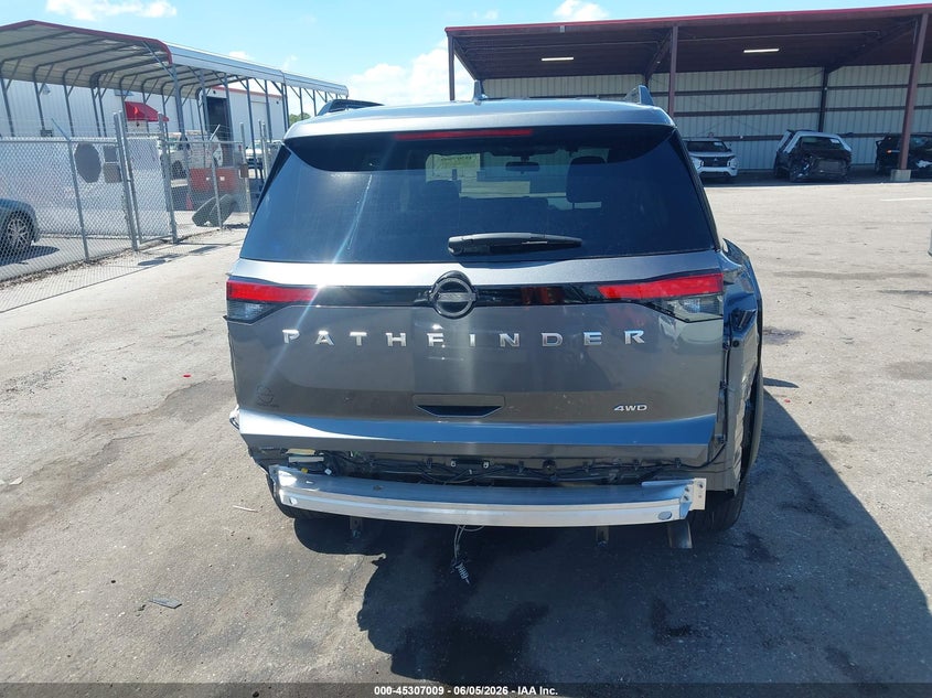 2025 Nissan Pathfinder Sv 4Wd VIN: 5N1DR3BC9SC293314 Lot: 45307009