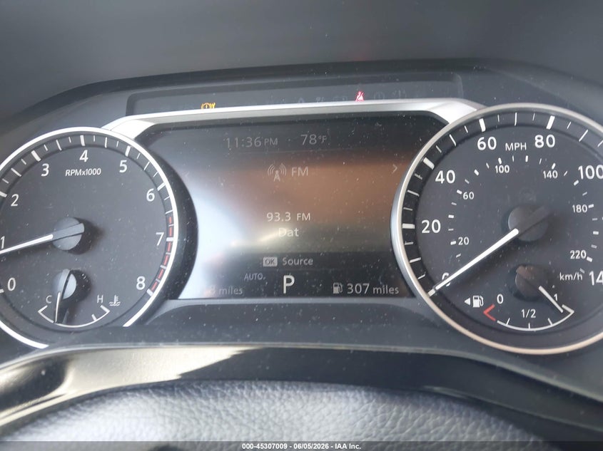 2025 Nissan Pathfinder Sv 4Wd VIN: 5N1DR3BC9SC293314 Lot: 45307009