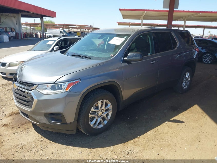 Vin: 1gnerfkw0mj228877, lot: 45804888, chevrolet traverse fwd ls 20212
