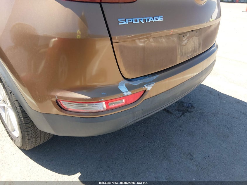 2017 Kia Sportage Lx VIN: KNDPMCAC1H7203186 Lot: 45307034