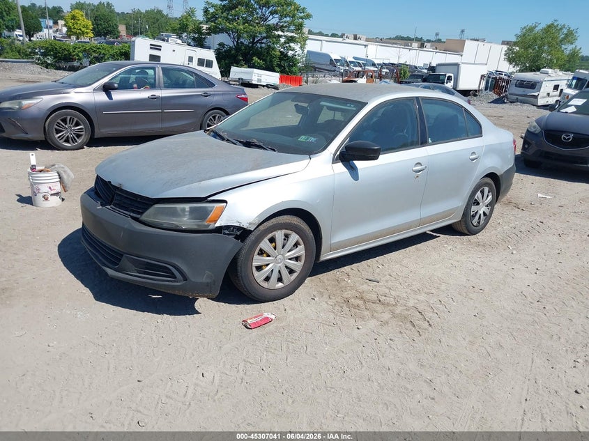 Vin: 3vw2k7aj3bm361593, lot: 45804904, volkswagen jetta 2.0l s 20112