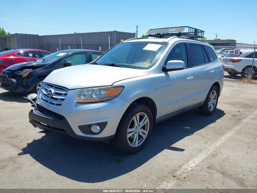 Vin: 5nmsk4ag3ah341223, lot: 45804936, hyundai santa fe limited v6 20102