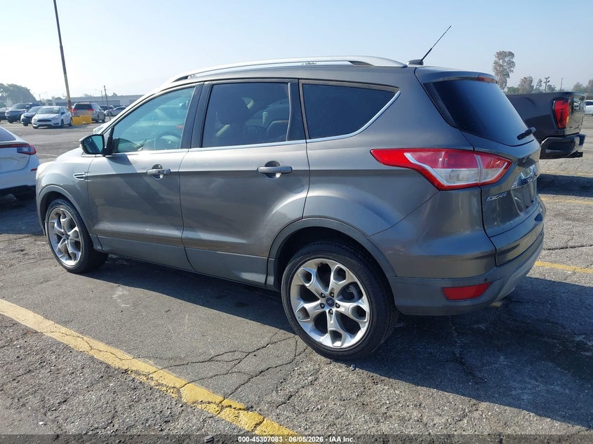 Vin: 1fmcu0jxxeua84739, lot: 45804946, ford escape titanium 20143