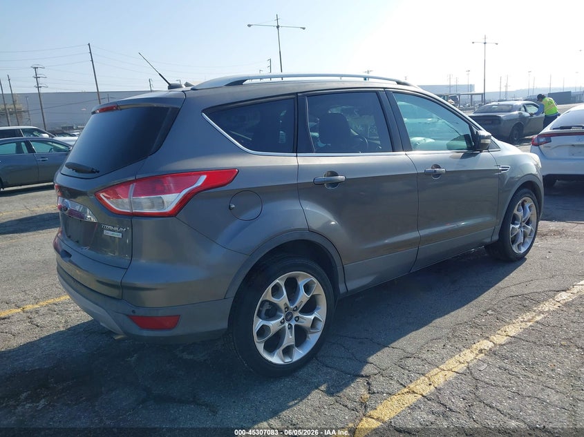 Vin: 1fmcu0jxxeua84739, lot: 45804946, ford escape titanium 20144