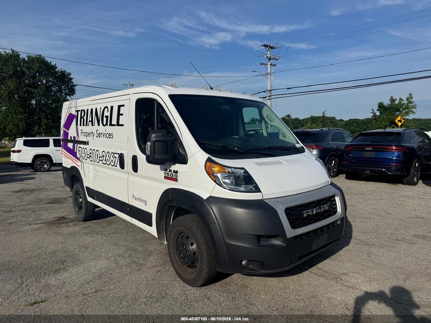 Vin: 3c6trvag5le123193, lot: 45804966, ram promaster 1500 low roof 136 wb 2020 img_1