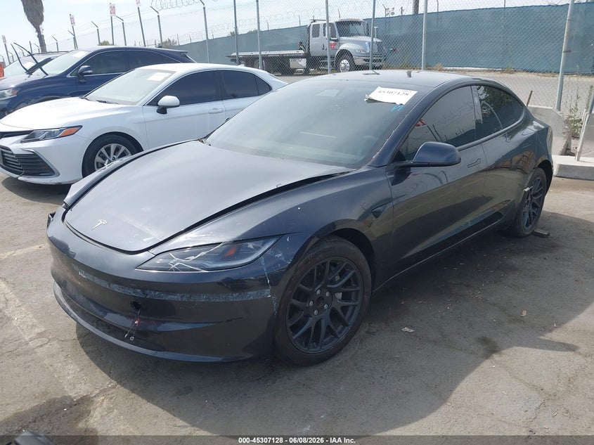 Vin: 5yj3e1ea6rf725199, lot: 45805008, tesla model 3 long range dual motor all-wheel drive/rear-wheel drive 20242