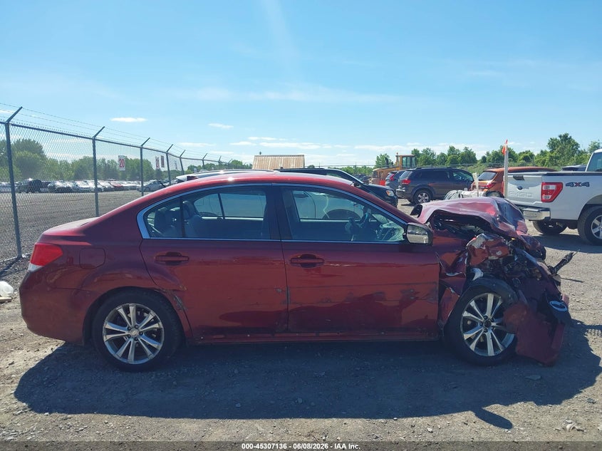 2013 Subaru Legacy 2.5I Limited VIN: 4S3BMBK63D3047392 Lot: 45307136