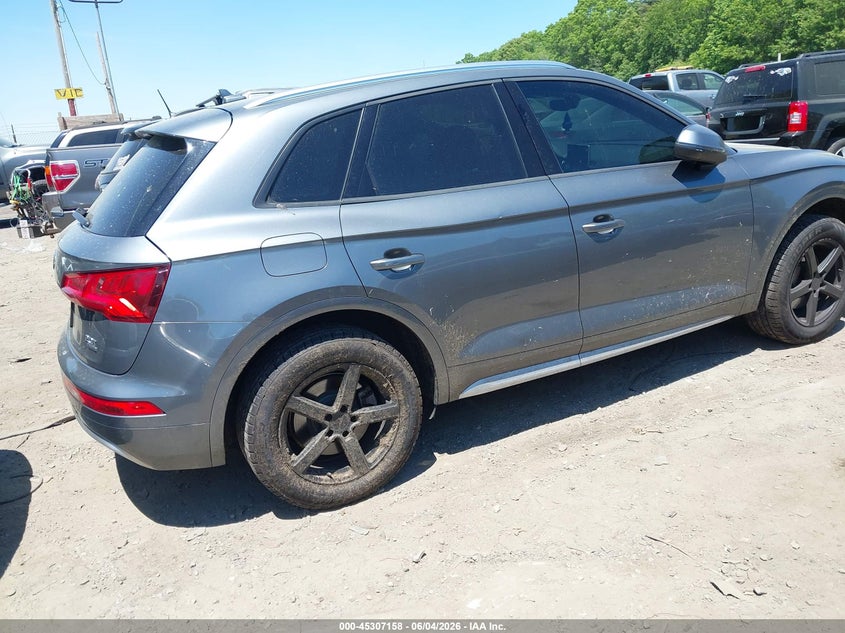 Vin: wa1anafy2j2016855, lot: 45805043, audi q5 2.0t premium/2.0t tech premium 20184