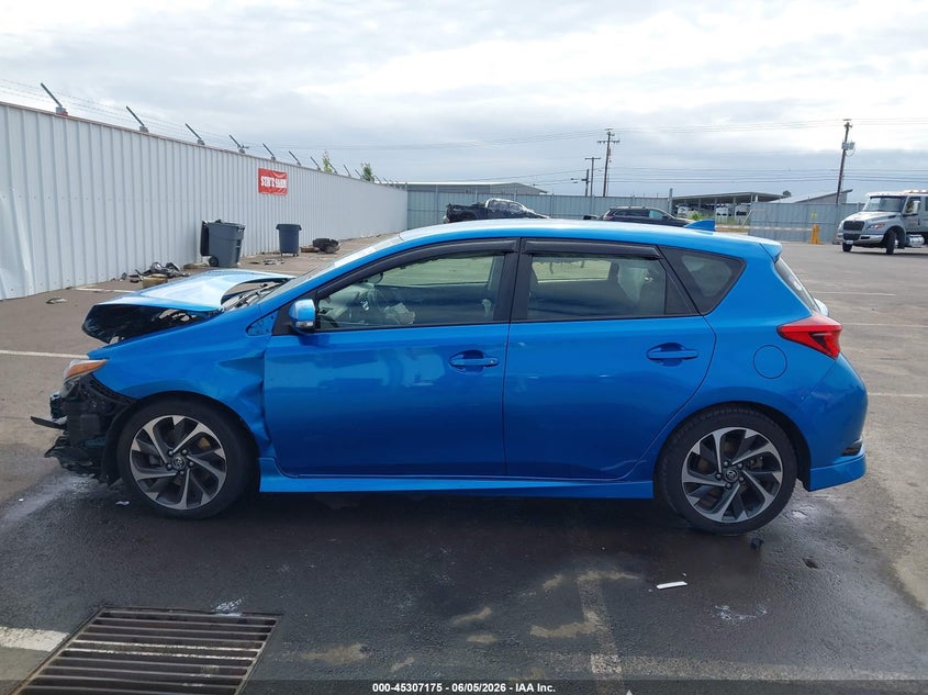 TOYOTA COROLLA IM 2017 VIN JTNKARJE8HJ550634